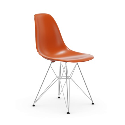 VITRA_DSR_Chrome_Aménagement_Mobilier_Designer_Orange rouille RE