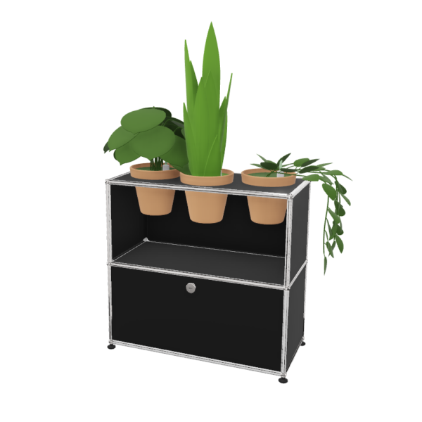 Meuble 2 cases USM Haller